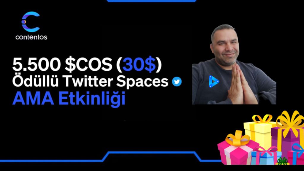 Contentos Türkiye Twitter Spaces AMA Etkinliği | #HappyBirthdayCOSTV | #COSTV4thAnniversary - COS.TV