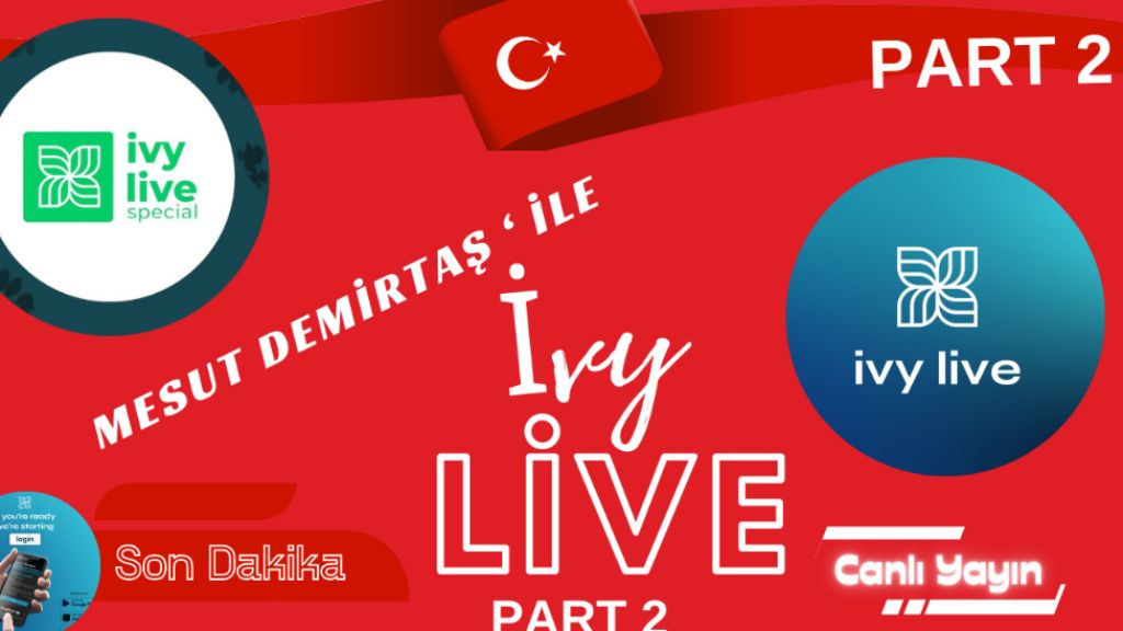 İvy live Proje Yöneticisi Mesut DEMİRTAŞ ' İLE CANLI Yayın | PART 2 - COS.TV